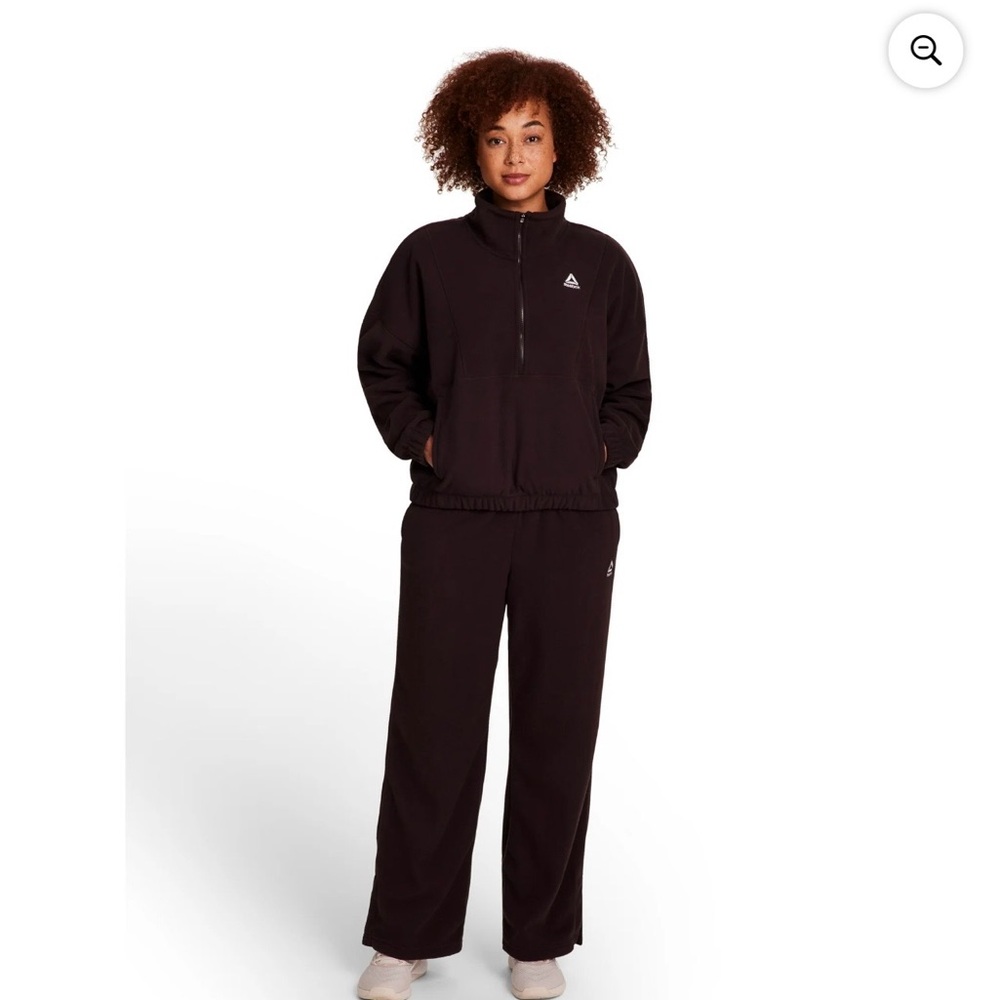 Reebok Women's Reflection Cozy Wide Leg Pant XL